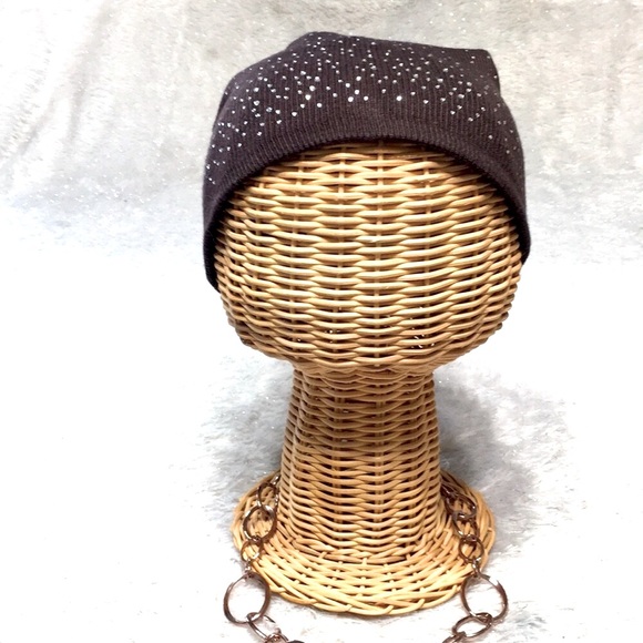 Brown Beanie stoned cap hat NEW - Picture 2 of 7